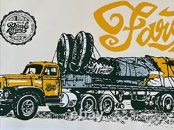 Original Pearl Jam Concert Poster Fargo North Dakota Paul Bunyan Signed 63/100