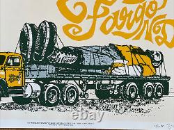 Original Pearl Jam Concert Poster Fargo North Dakota Paul Bunyan Signed 63/100