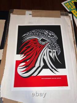 Otautahi November 2009 Pearl Jam Brad Klausen Poster SIGNED SN 18x24