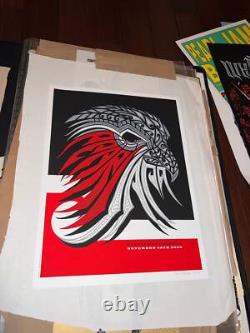 Otautahi November 2009 Pearl Jam Brad Klausen Poster SIGNED SN 18x24
