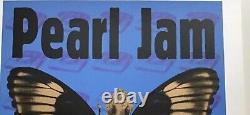 PEARL JAM 1996 Original Silkscreen Florida Concert Poster Signed & Numbered