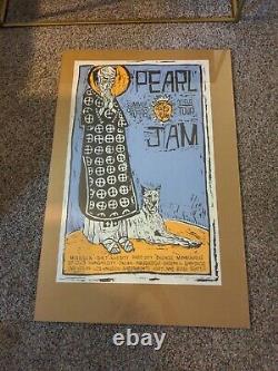 PEARL JAM 1998 Poster Yield Tour AMES BROS