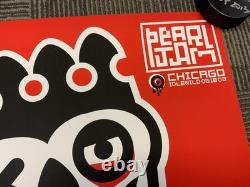PEARL JAM 2003 Chicago Concert Poster Signed Artist AMES BROS 76/100 See Desc