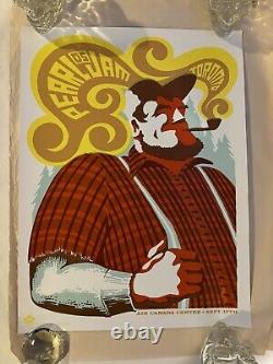 PEARL JAM/ 2005/ TORONTO/ poster