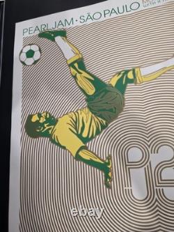 PEARL JAM 2011 Sao Paulo PJ20 Poster Variant