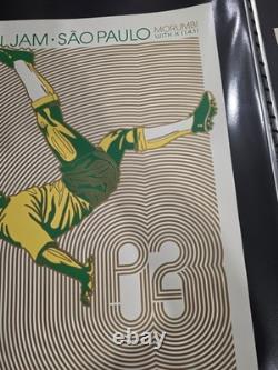 PEARL JAM 2011 Sao Paulo PJ20 Poster Variant