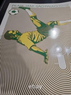 PEARL JAM 2011 Sao Paulo PJ20 Poster Variant