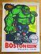 Pearl Jam 2016 Fenway Park Boston Red Sox Concert Poster Eddie Vender Monster