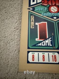 PEARL JAM 2018 Seattle Home Shows Poster by BRAD KLAUSEN, 12x32