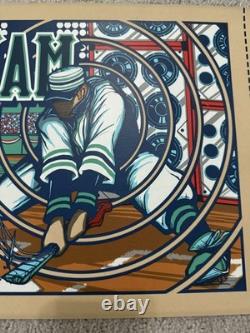 PEARL JAM 2018 Seattle Home Shows Poster by BRAD KLAUSEN, 12x32