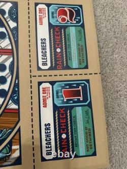 PEARL JAM 2018 Seattle Home Shows Poster by BRAD KLAUSEN, 12x32