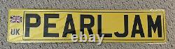 PEARL JAM 2022 TOUR License Plate UK