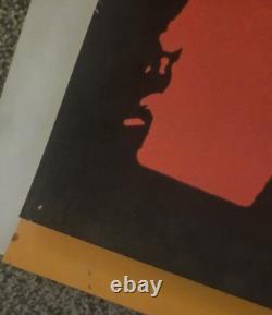PEARL JAM ALIVE SINGLE POSTER 1992 VINTAGE VERY RARE 40 X 60 Large SEE DETAILS