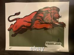 PEARL JAM AMES BROS Arnhem 8/29-Antwerp 8/30 Original Poster