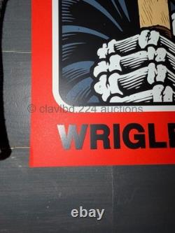 PEARL JAM Aug 20 & 22 Chicago Wrigley 2016 Cliver POSTER Grim Reaper