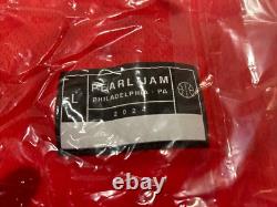 PEARL JAM BASKETBALL JERSEY LARGE PHILADELPHIA 76ers 2024 PHILLY 33 WELLS FARGO
