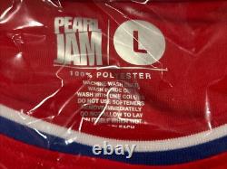 PEARL JAM BASKETBALL JERSEY LARGE PHILADELPHIA 76ers 2024 PHILLY 33 WELLS FARGO