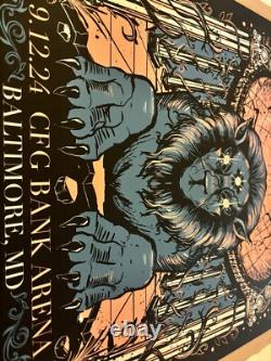 PEARL JAM Baltimore Poster AP Ltd Ed # / 100 VARIANT Gallagher 2024 9/12/24