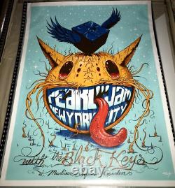PEARL JAM /Black Keys- Madison Square Gardens NYC by Jeff Soto Print / Poster