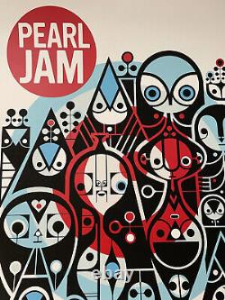 PEARL JAM Brooklyn NY Night 1 2013 Barclays Don Pendleton Poster VEDDER