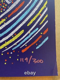 PEARL JAM Chicago IL AUG 29/31 2024 AP Purple Variant Poster Signed S/N #/300