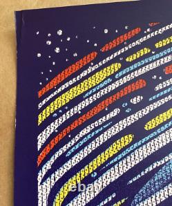 PEARL JAM Chicago IL AUG 29/31 2024 AP Purple Variant Poster Signed S/N #/300