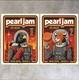 Pearl Jam! Chicago Sept 5/7 2023 Matching Poster Set Mark5 Ap Signed & #'d