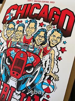 PEARL JAM Chicago Sept 7th N2 2023 Screen Print AP Poster Signed S/N #/155 Ames