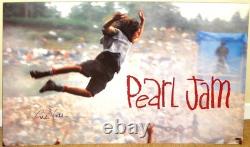 PEARL JAM EDDIE VEDDER HAND SIGNED AUTOGRAPHED ORIGINAL STAGE DIVE POSTER WithPROF
