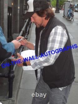 PEARL JAM EDDIE VEDDER HAND SIGNED AUTOGRAPHED ORIGINAL STAGE DIVE POSTER WithPROF