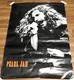 Pearl Jam Eddie Vedder Vintage 90's England Aa 494 Tribute Poster 24.5 X 35