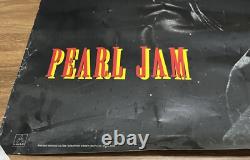PEARL JAM Eddie Vedder Vintage 90's England AA 494 Tribute Poster 24.5 x 35