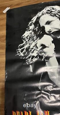 PEARL JAM Eddie Vedder Vintage 90's England AA 494 Tribute Poster 24.5 x 35