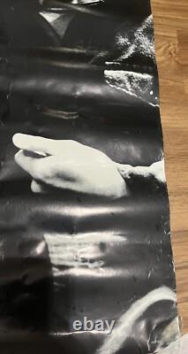 PEARL JAM Eddie Vedder Vintage 90's England AA 494 Tribute Poster 24.5 x 35