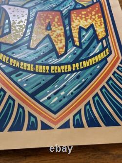 PEARL JAM Limited Edition Poster 2016 Ft. Lauderdale Artwork Brad Klassen Rare