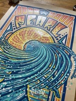 PEARL JAM Limited Edition Poster 2016 Ft. Lauderdale Artwork Brad Klassen Rare