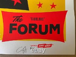 PEARL JAM Los Angeles 2022 Screen Print AP Poster Signed S/N #/130 Ames Bros