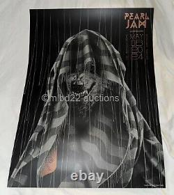 PEARL JAM May 6 Vancouver BC Canada N2 2024 Tobin POSTER Wolf dark matter