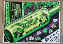 PEARL JAM POSTER BOTTLEROCK NAPA 2024 BRAD KLAUSEN Festival