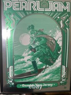 PEARL JAM POSTER CAMDEN NJ PHILADELPHIA 9/14/2022 AMES BROS Jaworski Edition