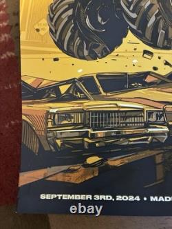 PEARL JAM POSTER OLIVER BARRETT MSG NYC 9/3/2024 Madison Square Garden New York
