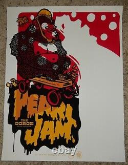 PEARL JAM POSTER Test Print Gorge 7/23 2006 Forum Los Angeles VERY RARE Signed