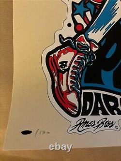 PEARL JAM Philadelphia AE Poster CREAM Ltd Ed of 130 Ames Bros AP 76ers 9/9/2024