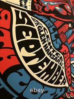 PEARL JAM Philadelphia AE Poster CREAM Ltd Ed of 130 Ames Bros AP 76ers 9/9/2024