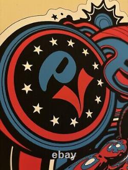 PEARL JAM Philadelphia AE Poster CREAM Ltd Ed of 130 Ames Bros AP 76ers 9/9/2024