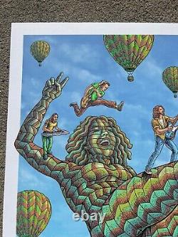 PEARL JAM Ride Festival 2016 Telluride, Colorado 18x24 Concert Poster By Emek