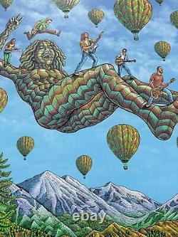 PEARL JAM Ride Festival 2016 Telluride, Colorado 18x24 Concert Poster By Emek