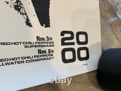PEARL JAM SEATTLE 2000 AMES BROS POSTER 23 x 17.5 Red Hot Chili Peppers