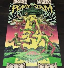 PEARL JAM Seattle Climate Pledge May 28 30 2024 Morlan SE POSTER Vedder