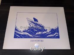 PEARL JAM Sept 11 New York City MSG 2022 Mumford SE POSTER Vedder NYC